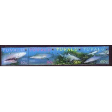 2000 Tuvalu Mi.862-865 Sea fauna 3.00 €