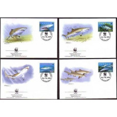 2000 Tuvalu Mi.862-865 Sea fauna 4,50 €