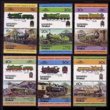 1984 Tuvalu - Nanumea Mi.1--12 Locomotives 9,00 €