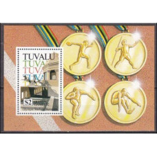 1992 Tuvalu Mi.637/B43 1992 Olympiad Barselona 4,50 €