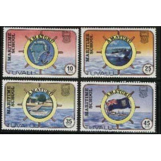 1982 Tuvalu Mi.154-157 Ships 2,50