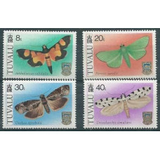 1980 Tuvalu Mi.125-128 Butterflies