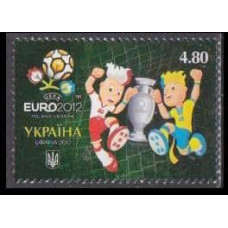 2012 Ukraine Mi.1244 EVRO-2012 2,40 €