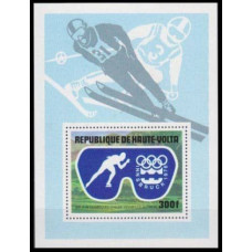 1975 Upper Volta(Haute-Volta) Mi.608/B39 1976 Olympics Innsbruck 5,50 €