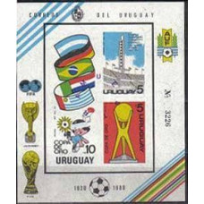 1980 Uruguay Michel 1607/B50b FIFA 25.00 €