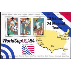 1994 USA Mi.2459/B33 1994 World championship on football of USA 4,50 €