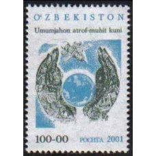 2001 Uzbekistan Michel 297 Satellite 2.20 €