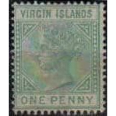 1880 Virgin Is. Michel 7(*) Victoria with.gum 95.00 €