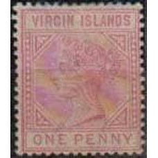 1883 Virgin Islands Michel 11* Victoria 30.00 €