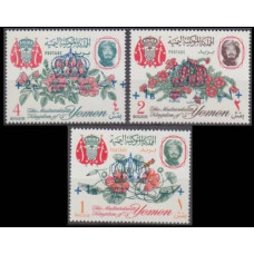 1967 Yemen (Kingdom) Mi.341-343 Overprint - # 185-187 6,00 €
