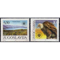 1989 Jugoslavia Mi.2452-53 Nature protection 3,00 €