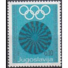 1971 Yugoslavia Mi.Z41 Olympic Committee 0,20 €