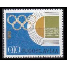 1974 Yugoslavia Mi.Z47 Olympic Committee 0,20 €