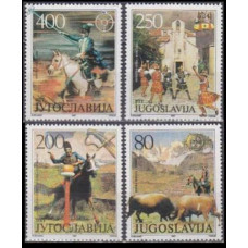 1987 Yugoslavia Mi.2251-2254 Horses 3,00