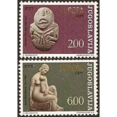 1974 Yugoslavia Mi.1557-1558 Europa 1,30