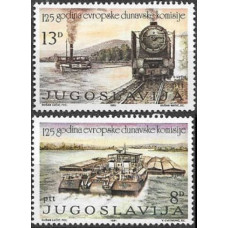 1981 Yugoslavia Mi.1903-1904 Locomotives