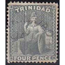 1872 Trinidad und Tobago Mi.21 used w-1 Victoria 14.00 €