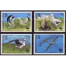 2000 Tristan da Cunha Mi.654-657 WWF, Wandering Albatross 2,40 €