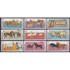 1969 Umm Al Qiwain Mi.314-22 Horses 10,00 €