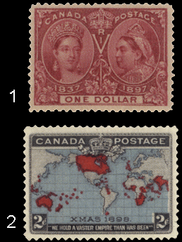 Канада почтовые марки