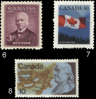 Канада почтовые марки