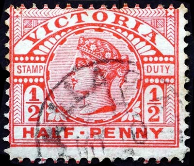 Создание первой почтовой марки